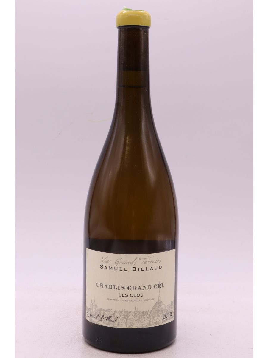 image du vin Samuel Billaud Chablis Grand Cru les Clos 2013