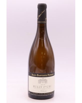 Jean Baptiste Ponsot Rully 1er cru Molesme 2015 blanc