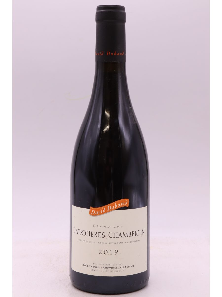 image du vin David Duband Latricières Chambertin 2019
