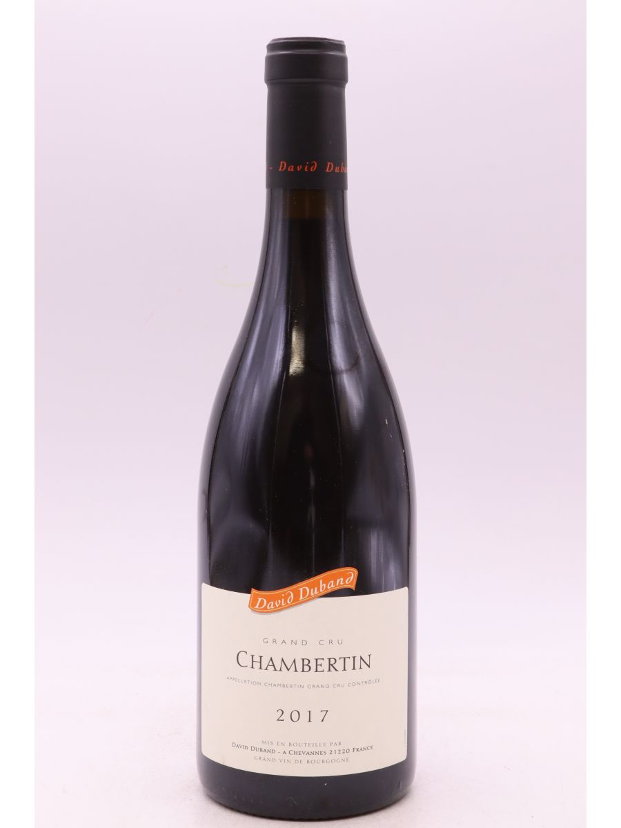 image du vin David Duband Chambertin 2017