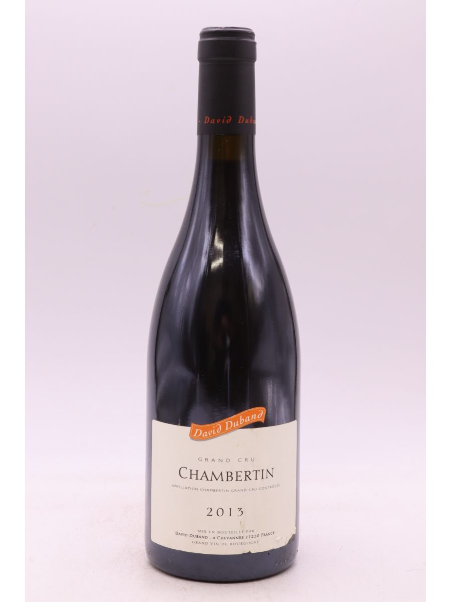 photo du vin David Duband Chambertin 2013