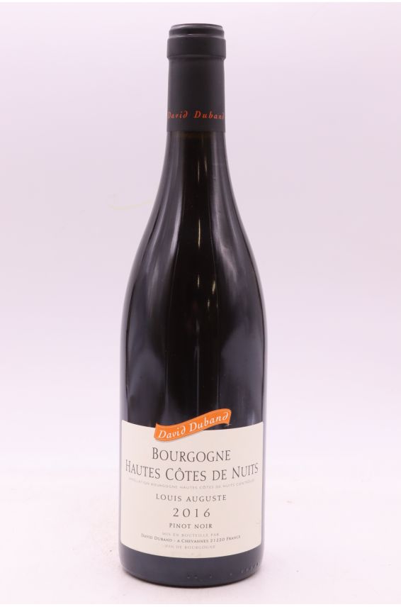 David Duband Hautes Côtes de Nuits Louis Auguste 2016