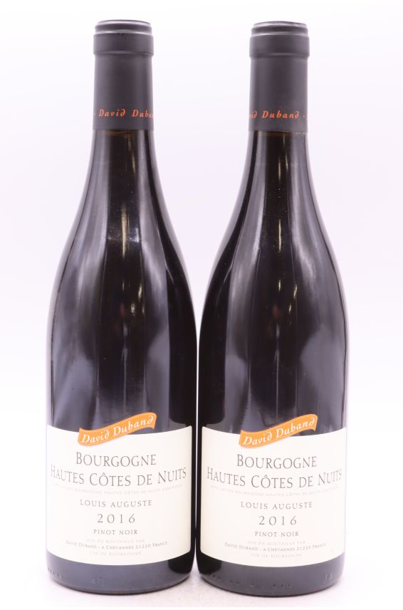 David Duband Hautes Côtes de Nuits Louis Auguste 2016
