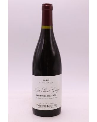 Frédéric Esmonin Nuits Saint Georges Les Hauts Pruliers 2016