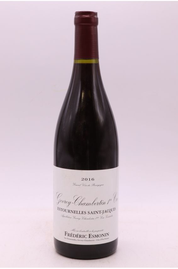Frédéric Esmonin Gevrey Chambertin 1er cru Estournelles Saint Jacques 2016