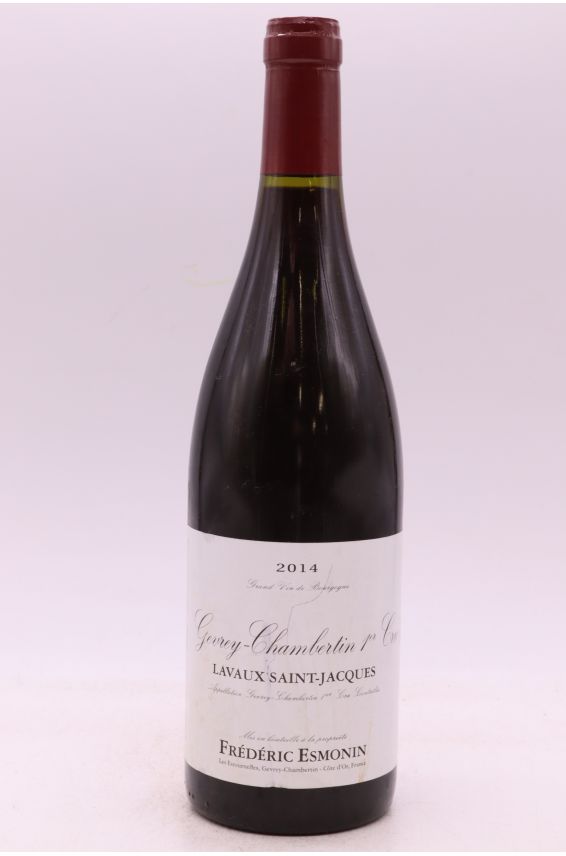 Frédéric Esmonin Gevrey Chambertin 1er cru Lavaux Saint Jacques 2014