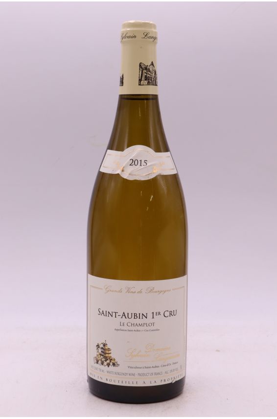 Sylvain Langoureau Saint Aubin 1er cru Le Champlot 2015