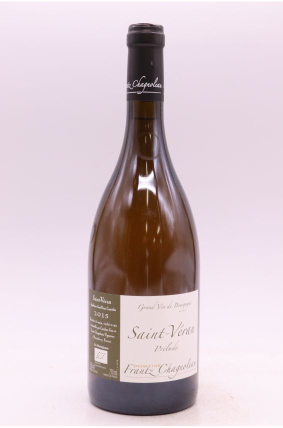 Frantz Chagnoleau Saint Véran Préludes 2015