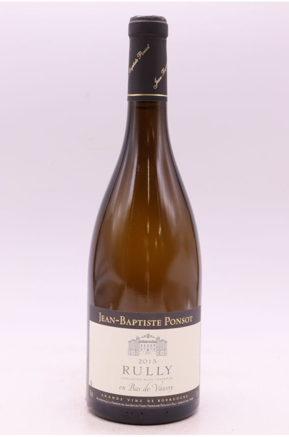 Jean Baptiste Ponsot Rully En Bas De Vauvry 2015