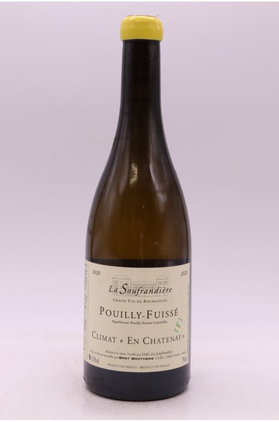 La Soufrandière Pouilly Fuissé En Chantenay Cuvée Zen 2020
