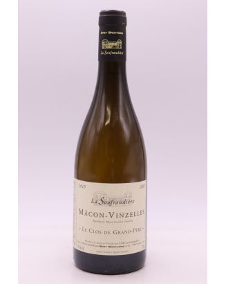 La Soufrandière Macon Vinzelles Le Clos Du Grand Père 2015