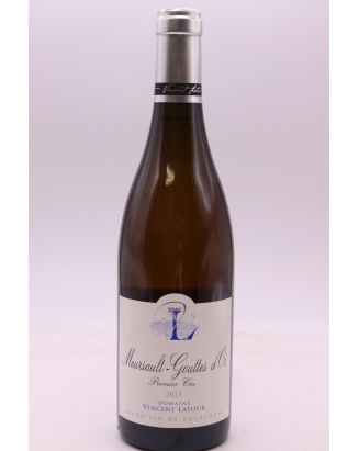 Vincent Latour Meursault 1er cru Les Gouttes d'Or 2013