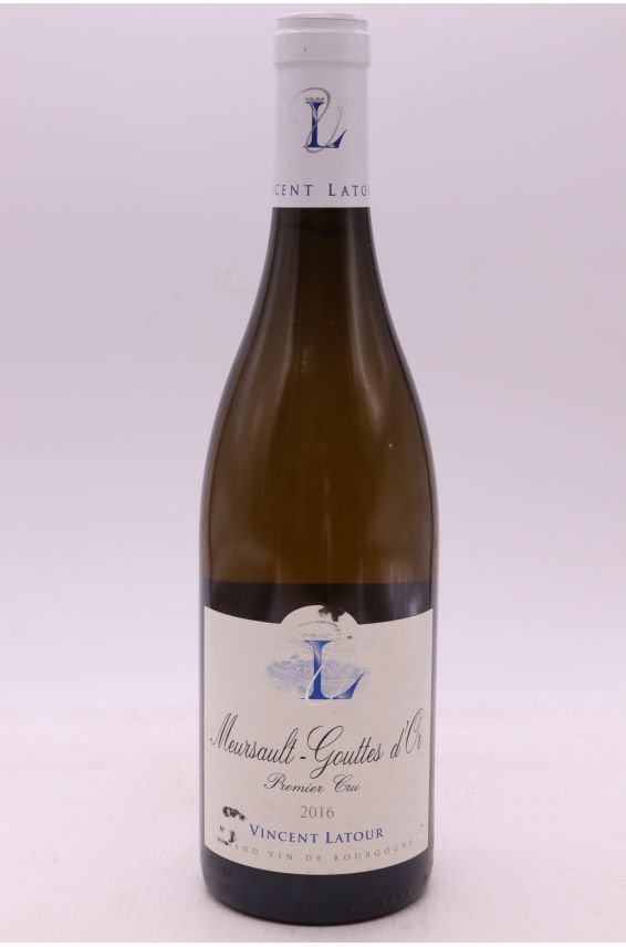 Vincent Latour Meursault 1er cru Les Gouttes d'Or 2016