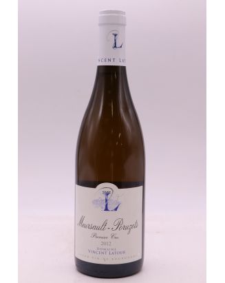 Vincent Latour Meursault 1er cru Poruzots 2012
