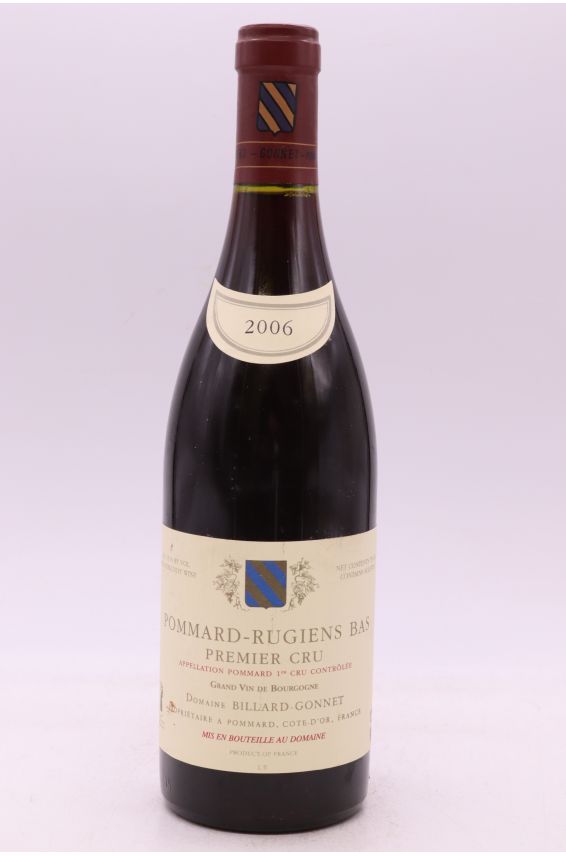 Billard Gonnet Pommard 1er cru Rugiens 2006
