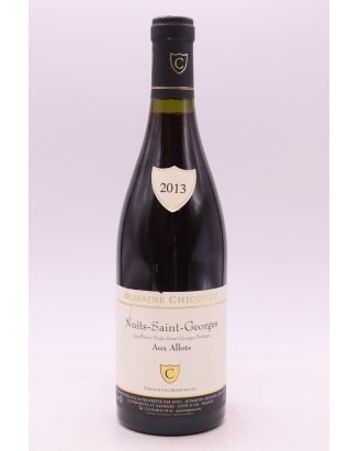 Chicotot Nuits Saint Georges Aux Alliots 2013