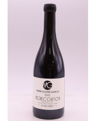 Pierre Olivier Garcia Aloxe Corton 1er cru Les Valozières 2022