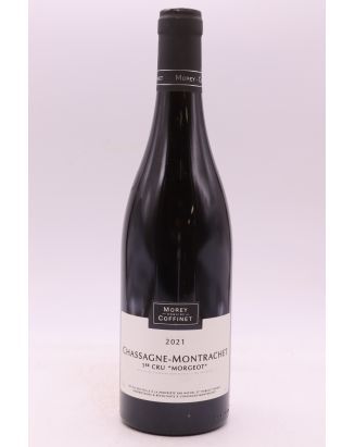 Morey Coffinet Chassagne Montrachet 1er cru Morgeot 2021 tinto