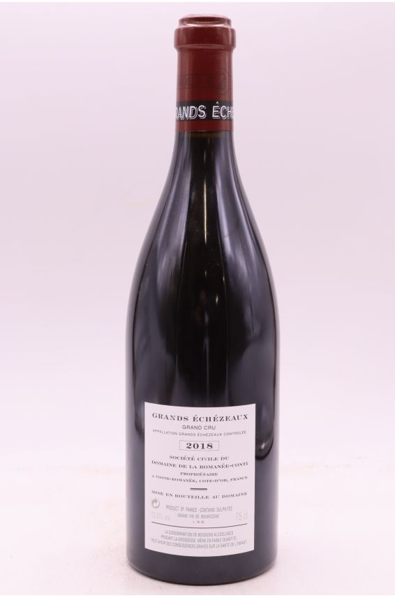 Romanée Conti Grands Echezeaux 2018