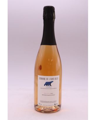 L'Ours Bleu Saumur Fines bulles Bulles Bleues 2019 rosado