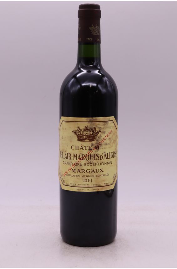 Bel Air Marquis d'Aligre 2010 - PROMO -10% !