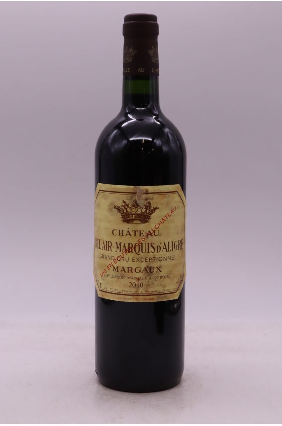 Bel Air Marquis d'Aligre 2010 - PROMO -10% !