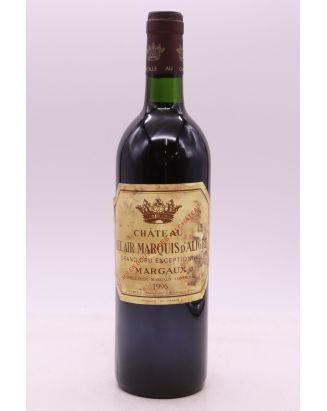 Bel Air Marquis d'Aligre 1996 - PROMO -10% !