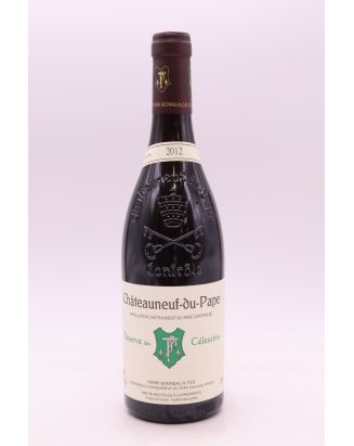 Henri Bonneau Châteauneuf du Pape Réserve des Célestins 2012