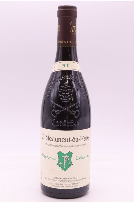 Henri Bonneau Châteauneuf du Pape Réserve des Célestins 2012
