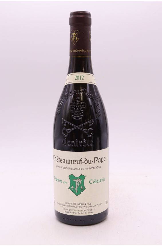 Henri Bonneau Châteauneuf du Pape Réserve des Célestins 2012