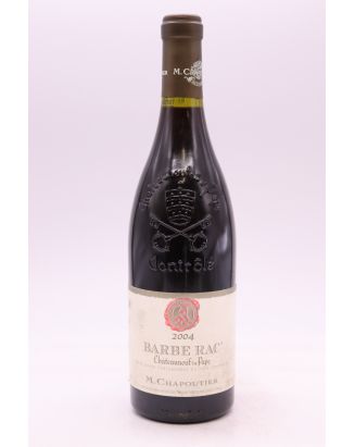 Chapoutier Châteauneuf du Pape Barbe Rac 2004