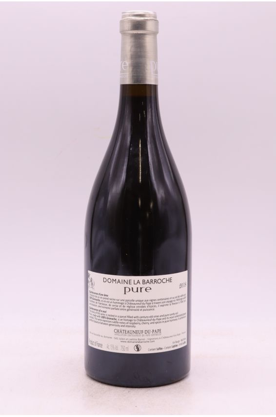La Barroche châteauneuf du Pape Pure 2018