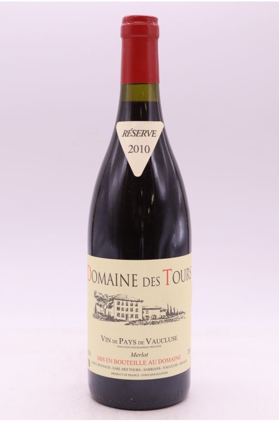 Domaine des Tours Merlot 2010