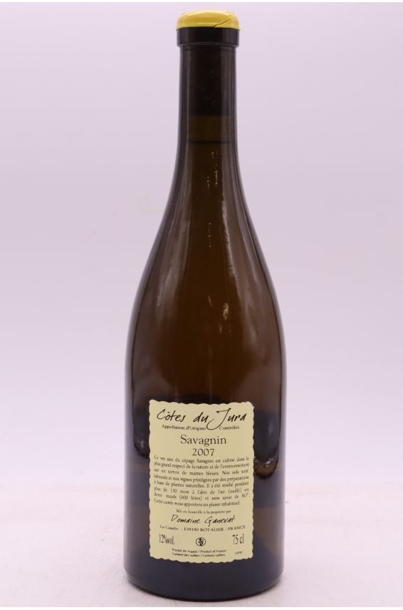 Jean François Ganevat Côtes du Jura Savagnin Les Vignes de mon Père 2007