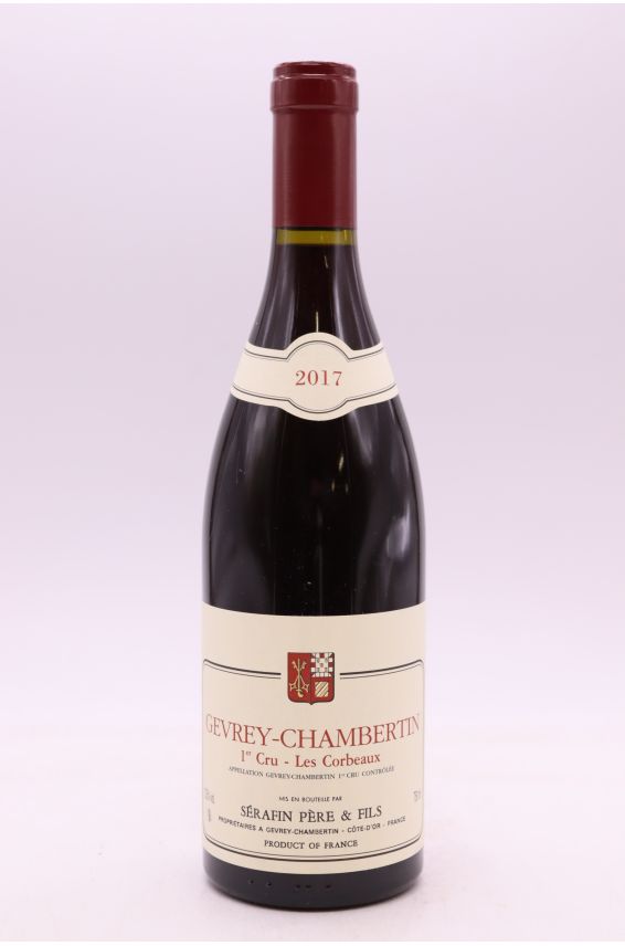 Sérafin Gevrey Chambertin 1er cru Les Corbeaux 2017