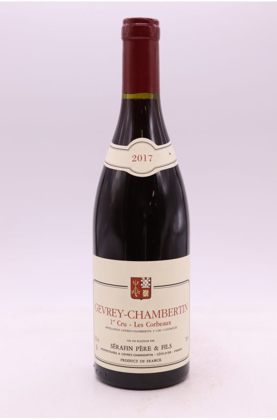 Sérafin Gevrey Chambertin 1er cru Les Corbeaux 2017
