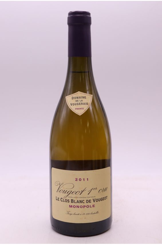 La Vougeraie Vougeot 1er cru Clos Blanc de Vougeot Monopole 2011