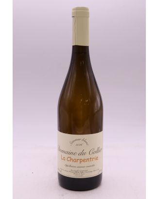 Domaine du Collier Saumur La Charpentrie 2016 blanco