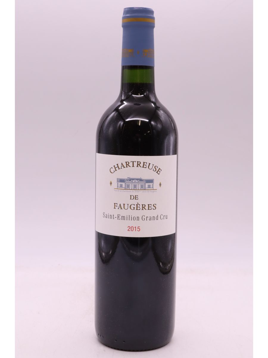 vue du vin Chartreuse de Faugères 2015