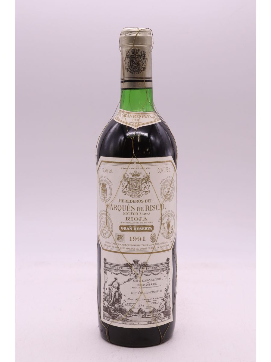 Marqués de Riscal Rioja Gran Reserva 1991
