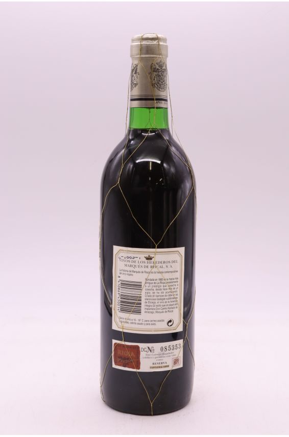 Marques De Rical Rioja Re Marqués de Riscal Rioja Reserva 1995