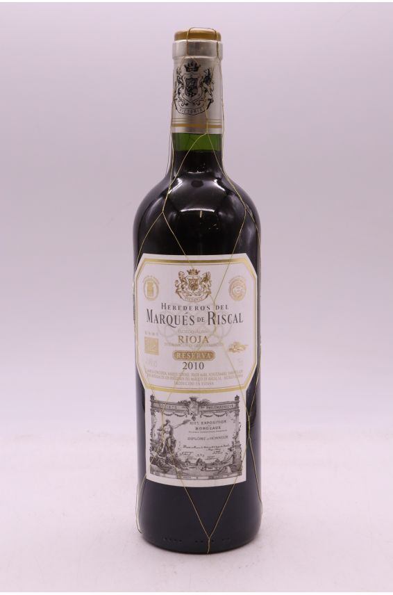 Marques De Rical Rioja Re Marqués de Riscal Rioja Reserva 2010