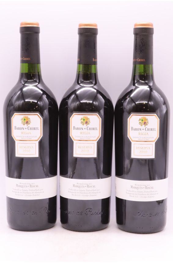 Marqués de Riscal Rioja Reserva Baron de Chirel 2010