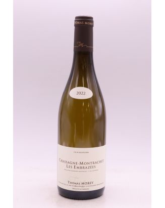 Thomas Morey Chassagne Montrachet 1er cru Les Embrazées 2022