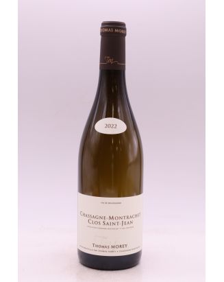 Thomas Morey Chassagne Montrachet 1er cru Clos Saint Jean 2022
