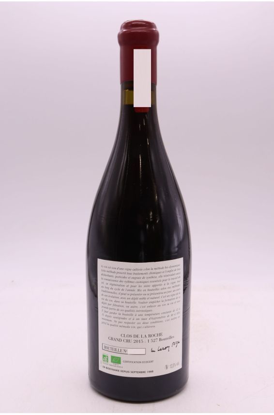 Domaine Leroy Clos de la Roche 2015