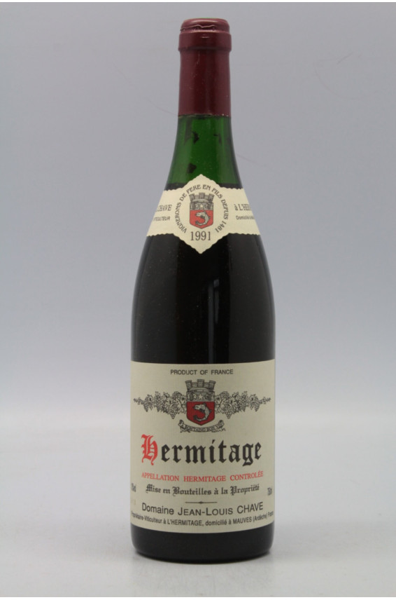 Jean Louis Chave Hermitage 1991 -10% DISCOUNT !
