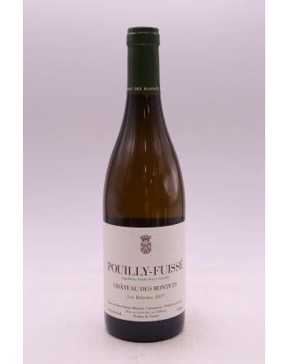 Château des Rontets Pouilly Fuissé Les Birbettes 2017