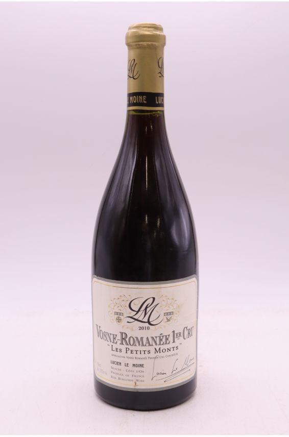Lucien Le Moine Vosne Romanée 1er Cru Les Petits Monts 2010