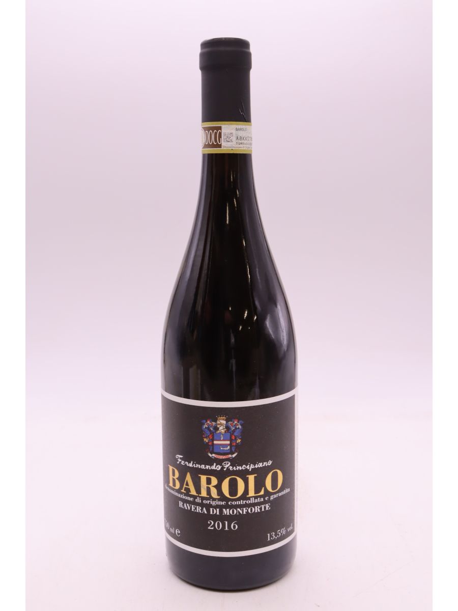 photo du vin Ferdinando Principiano Barolo Ravera di Monforte 2016
